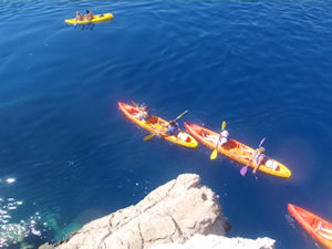 Sea Kayaking & Snorkeling at Brela