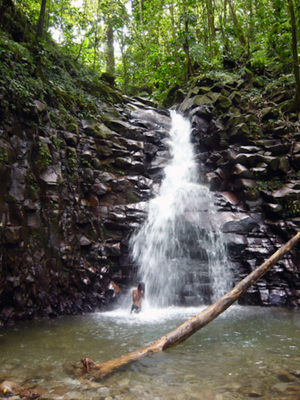 Waterfall jeep