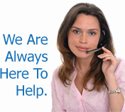 We are always here to help